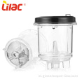 Lilac 500ml teko teh kaca Infuser kecil